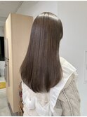 乾かすだけでキマる髪/馴染むハイトーンケアカラーベージュ