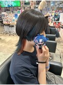 レディースマッシュウルフ×インナーカラー　魁星
