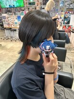 トーキョー オタクヘアー(TOKYO OTAKU HAIR)&nbsp;レディースマッシュウルフ×インナーカラー　魁星