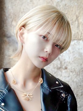 カライングドゥ(ing deux) 大人可愛いマッシュショートボブウルフカット◎30代40代50代60代