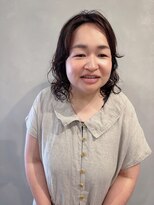 ラトリエコンタン(L´atelier Content)&nbsp;【shima】ラフなデジタルパーマ/前髪カール