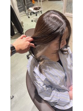 ヘアー ブランコ(hair Blanco) インナーホワイトベージュ