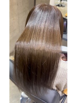 オリーブフォーヘアー(olive For hair) 艶髪アッシュベージュ×髪質改善METEOカラー