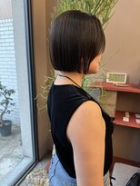 フェンヘアーアイス 中目黒(Fen.hair ici)&nbsp;20代30代40代前下がりストレート小顔補正カット