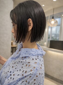 ムクコア(Muk CORE) さらっとラフにスタイリング切りっぱなし外はねボブ♪