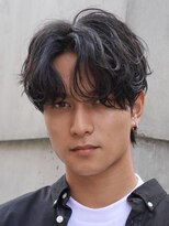 フィフス 札幌大通(fifth)&nbsp;札幌メンズパーマルーズパーマシャドウパーマセンターパート緩め