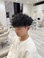 ロンド ラマ 岐阜(Lond bla-ma) 刈り上げマッシュ×シャドウパーマ【Lond伊藤メンズ】