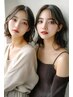 【平日限定】似合わせカット＋オイルカラー＋1stepトリートメント