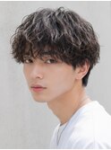 ツイストスパイラルパーマ マッシュ ニュアンスパーマ 10代 20代