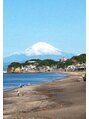 クリーム フォー ヘアー(CREAM For Hair) 湘南から見える富士山です！！この日はめっちゃキレイでした！！