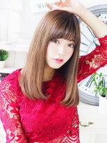 ジュレベール(JurerBelle)&nbsp;ジュレベール 杉下】 しなやか女子☆艶ストレートセミディ☆