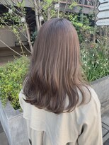 レイドバック(LAID BACK)&nbsp;【代官山LAIDBACK/TOKIO/髪質改善】柔らかグレージュ