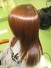 【人気No.1】フルボ酸トリートメントカラー+髪質改善トリートメント　¥8000