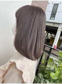 ストレートでも可愛いアッシュカラー【新百合ヶ丘】