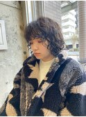 ウルフBOB パーマスタイル