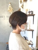 アンテルーム(ANTE ROOM.) ショート　簡単スタイリング