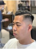 【LUDLOW BLUNT】スキンフェード 七三分けサイドパート
