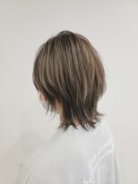 ツナグ(TSUNAGU)&nbsp;☆ショートウルフ×ダブルカラーグレージュ