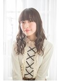 大人可愛い/ショコラアッシュ/ヘルシースタイル/ふんわりカール