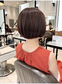 ミニボブ　最新艶カラー　【銀座】