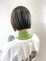 ヘアーワークス ヘルム 渋谷店(HAIR WORKS HELM) [HELM渋谷]アンブレラカラーボブ