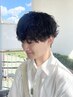 ◇メンズ限定◇メンズカット+頭皮改善&毛髪ケア促進コース ￥5900