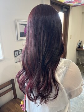 ヘアラボ シロ(Hair lab.Shiro) ワインレッド