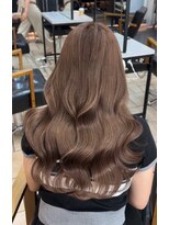 ジュイル シブヤ(JEWIL SHIBUYA)&nbsp;くすみベージュ/マロンベージュ／韓国風巻き