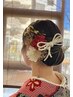 【着付け】振袖のお着付け＆ヘアセット＊￥11,000円