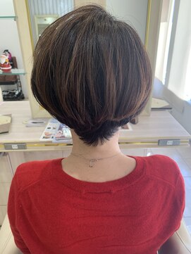 アッシュ 仙川店(Ash) 大人エレガントボリュームアップショート30代40代50代クセ毛