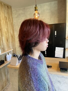 フィル(fil.) インナーブラック×ラベンダーピンク