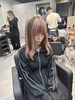 ラピス 大阪心斎橋店(Lapis)&nbsp;pink×brown☆★春色アポロカラー！！