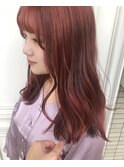 レッドオレンジ【広島ハイトーン】【広島髪質改善】