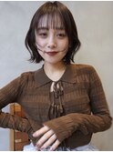 ミニボブ/切りっぱなし/ボブ/縮毛矯正/タッセルボブ