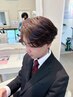 【韓国風パーマ】カット　パーマ　￥8420～