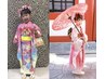 【七五三】　五歳　袴お着付け　(約30分)　￥6600