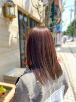 ピュア ポイント 和光店(PURE POINT) ブリーチ無しカラー／ラベンダーアッシュ
