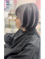 シャルティア(SHALLTIA) ツートーンカラー/デザインカラー/ペールラベンダー/個性的