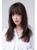 エースハバナ 渋谷(1 HAVANA)&nbsp;チョコグレージュ/20代30代大人かわいい/ミディアムレイヤー