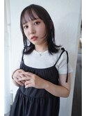 韓国レイヤー×似合わせ前髪