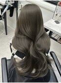 オリーブグレージュ &nbsp;グレージュ &nbsp;透明感カラー