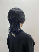 ヘアーアンドメイクアップモパ&nbsp;ウルフカット×裾カラー