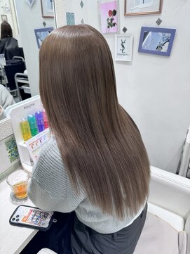 ラピス 池袋(Lapis) ツヤツヤミルクティーグレージュ☆