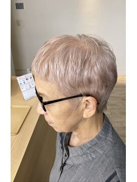 ソイア 春日井店(Soea) 脱白髪染めデトックスカラー　ジンジャーグレー