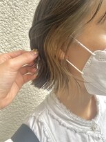 ジーナ 福岡天神(Zina)&nbsp;ミルクティーベージュ＊イヤリング【Zina福岡天神】