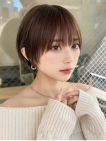 サンドパールス 仙台店(sand PALCE)&nbsp;髪質改善/大人ガーリー/似合わせカット/ショートボブ前髪/仙台