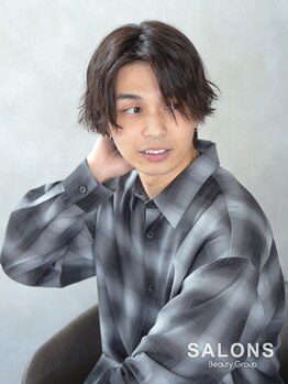 ヘアーズ 加古川平野店(hairs)の写真/<メンズカット¥2300>通いやすいお手頃価格×技術派スタイリストがON/OFFキマる再現性の高いスタイルを創る