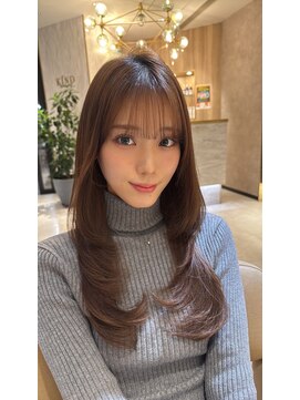 カインド 南青山(hair&make up KIND) 韓国バング　顔周りカット