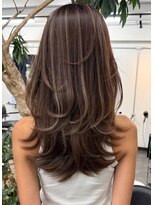 ジルブラン 土浦(JIL BLAN)&nbsp;ハイライトバレイヤージュダブルカラーケアブリーチ20代30代