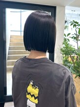 スタイリスト☆川上 彩夏☆骨格に合わせた切りっぱなしボブやミニボブの似合わせカットはお任せ